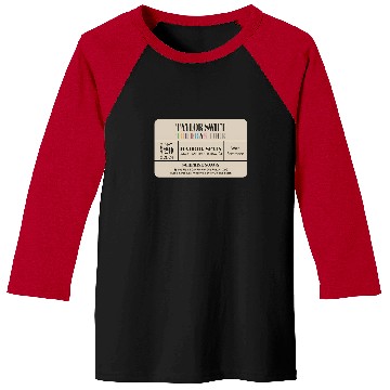 Discover madrid n1 eras tour commemorative ticket Baseball Tees