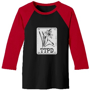 Discover TTPD Tarot Card Eras Tour Flower Active Baseball Tees