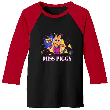 Discover Disneyss Muppets Miss Piggy Retro 90s Muppet Matching Baseball Tees