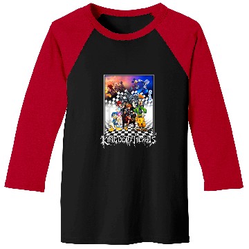 Discover Disneyss Kingdom Hearts Throne Baseball Tees