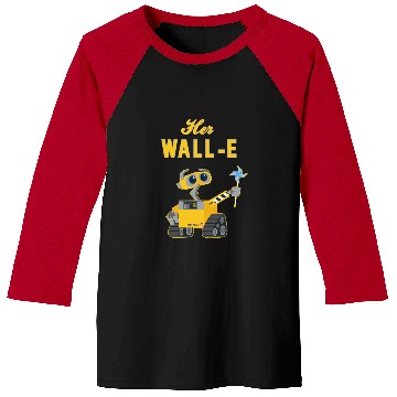 Discover Disney Pixar Wall-E Her Wall-E Couples Baseball Tees