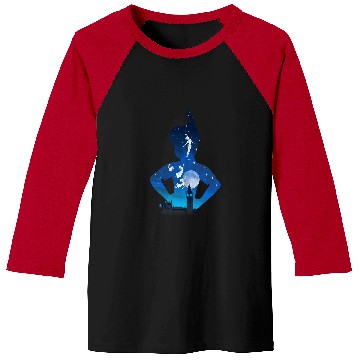 Discover Disney Peter Pan Midnight London Flight Silhouette Fill Baseball Tees