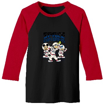 Discover Disney Mickey Goofy Donald Space Explorers Baseball Tees