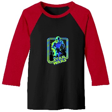 Discover Star Wars Stormtrooper Glow Neon Disney Baseball Tees