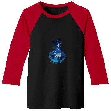 Discover Disney Peter Pan Midnight London Flight Silhouet Baseball Tees