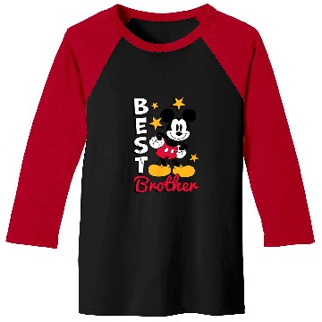 Discover Disney - Mickey Best Brother Baseball Tees