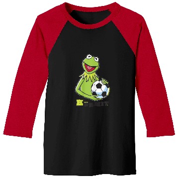 Discover Disneyss The Muppets Kermit Soccer Ball Vintages Stencil Logo Baseball Tees