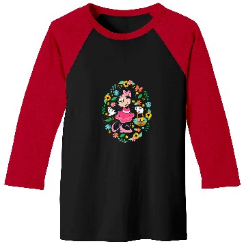 Discover Disney Minnie Mouse Springtime Easter Egg Hunt Baseball Tees