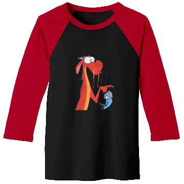 Discover Disneyss Mulan Mushu Cricket Pocket Baseball Tees