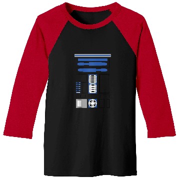 Discover Halloween R2-D2 Costume Disney+ Raglan Baseball Tee Baseball Tees
