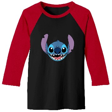 Discover Disney Lilo Stitch Experiment 626 Smiling Big Face Costume Baseball Tees