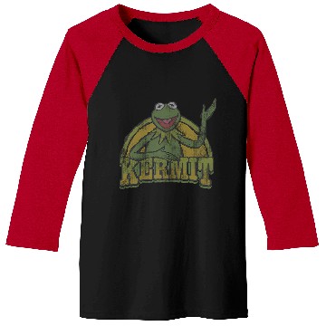 Discover Disney The Muppets K the frog Smile Logo Baseball Tees
