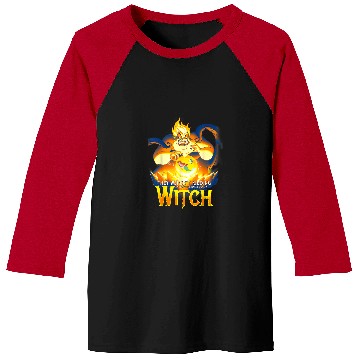 Discover Disney Little Mermaid Ursula Evil Witch Portrait Baseball Tees