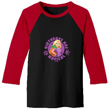 Discover Disney Princess - Rapunzel Birthdays Are Magical Baseball Tees