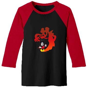 Discover Disney Mickey Mouse Halloween Spooky Scary Shadows Vampire Baseball Tees