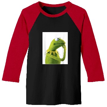 Discover Disney The Muppets K the frog Thinking Side Portrait Baseball Tees