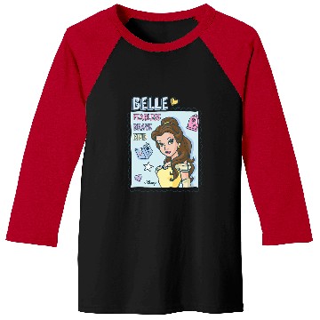 Discover Disney Princess - Belle Fearless Brave Kind Baseball Tees