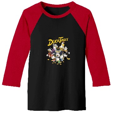 Discover Disney DuckTales Group Shot Logo Baseball Tees