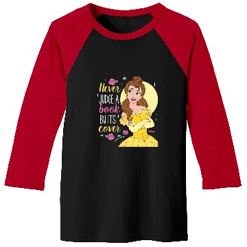 Discover Disney Princess - Never Judge A Book By Its Cover Baseball Tees