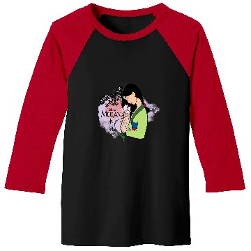 Discover Disney Princess - Mulan Cherry Blossoms Baseball Tees