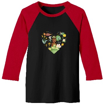 Discover Disney Princess - Tiana Nature Heart Baseball Tees