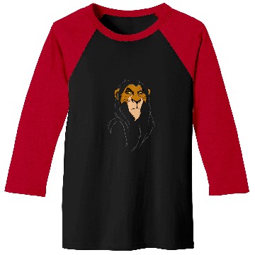 Discover Disney The Lion King Scar Large Face Baseball Tees