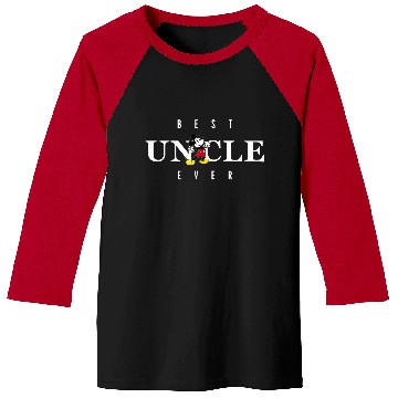 Discover Disneyss Mickey Mouse Thumbs Up Best Uncle Ever Fathers Day Baseball Tees