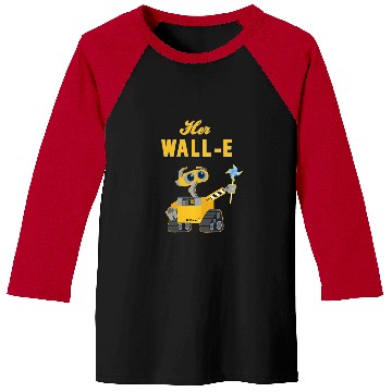 Discover Disney Pixar Wall-E Her Wall-E Couples Baseball Tees