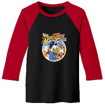 Discover Disney Ducktales Classic Uncle Scrooge Woo-Oo Baseball Tees