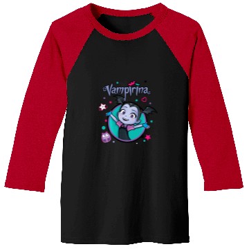 Discover Disney Vampirina In Circle Baseball Tees