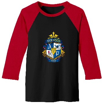 Discover Disney Descendants Auradon Prep Crest Baseball Tees