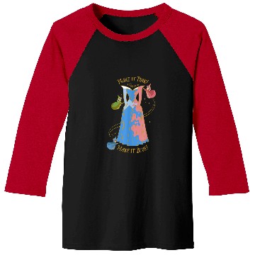 Discover Disneyss Princess Sleeping Beauty 65th Anniversary Pink Blue Baseball Tees