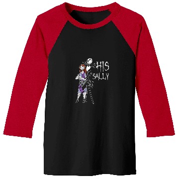 Discover Disney The Nightmare Before Christmas His Sally Baseball Tees