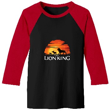 Discover Disney Lion King Sunset Baseball Tees