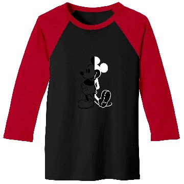 Discover Disney Mickey Mouse Split Baseball Tees