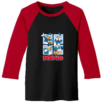 Discover Disney - Donald Duck Grid Baseball Tees