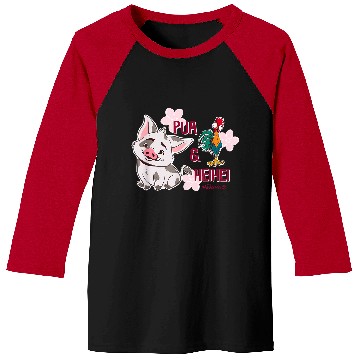 Discover Disneyss Moana 2 Pua Hei Hei Tropical Duo Baseball Tees