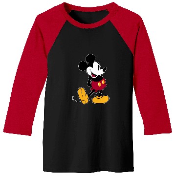 Discover Disney Mickey Mouse Classic Pose Baseball Tees