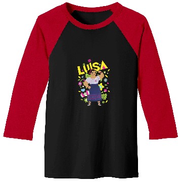 Discover Disney Encanto Luisa Poster Baseball Tees