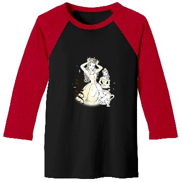 Discover Disney Princess - Belle Collage Baseball Tees