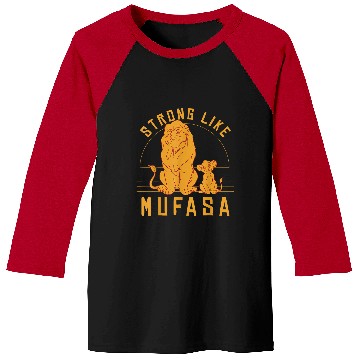 Discover Disneyss Lion King Simba Strong Like Mufasa Graphic Baseball Tees