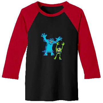 Discover Disney Pixar Monsters University Sulley And Mike Baseball Tees