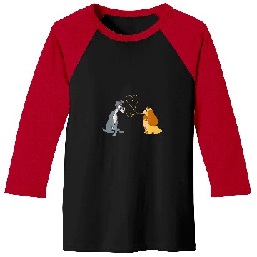 Discover Disney Lady And The Tramp Bella Notte Baseball Tees