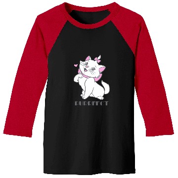 Discover Disney The Aristocats Marie Purrfect Cute Portrait Baseball Tees