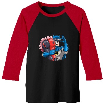 Discover Batman Punch Out , Superhero , Marvel Disney Baseball Tees