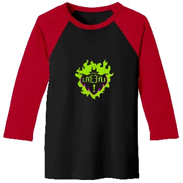 Discover Disney Descendants Maleficent Long Live Evil TSh Baseball Tees
