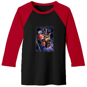 Discover Disney Pixar Wall-e Fire Extinguisher Space Portrait Baseball Tees