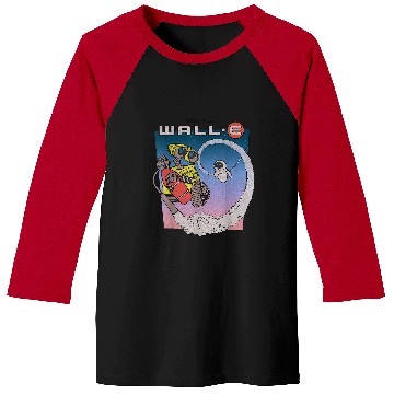 Discover Disney Pixar Wall-e Fly Eve Distressed Baseball Tees