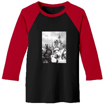 Discover Darth Vader Trooper Selfie Disneyland Baseball Tees