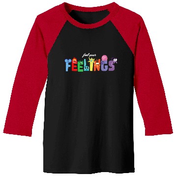 Discover Disneyss And Pixarss Inside Out 2 Emotions Feel Your Feelings Baseball Tees